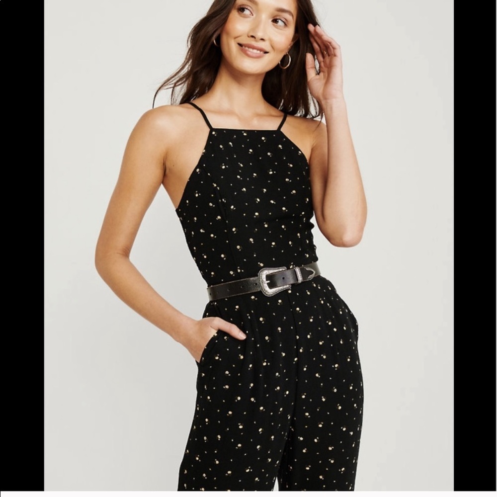Abercrombie high neck jumpsuit